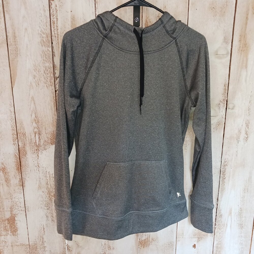 Danskin Now Pull Over Hoodie Front Pouch Pocket, Drawstring neck, S/4-6 Dri More